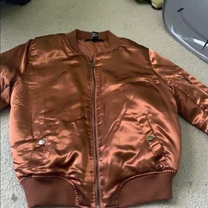 Metallic Puffer Coat